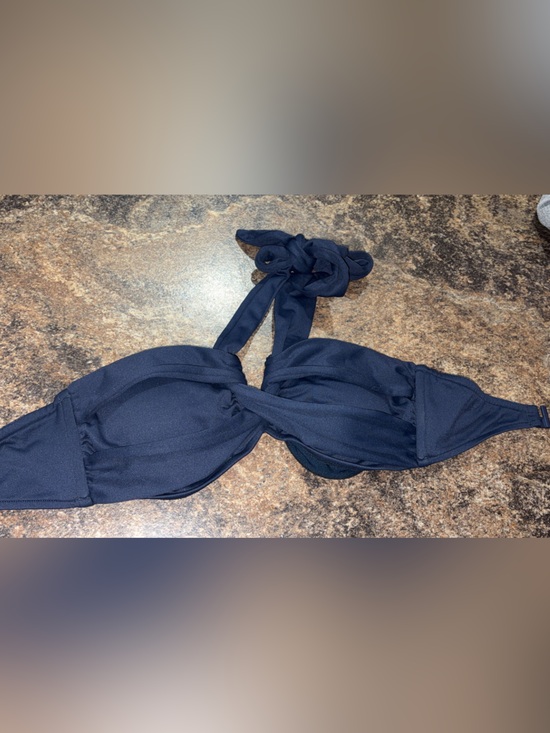 Seafolly Other - Seafolly Dark Navy Halter Bikini Top